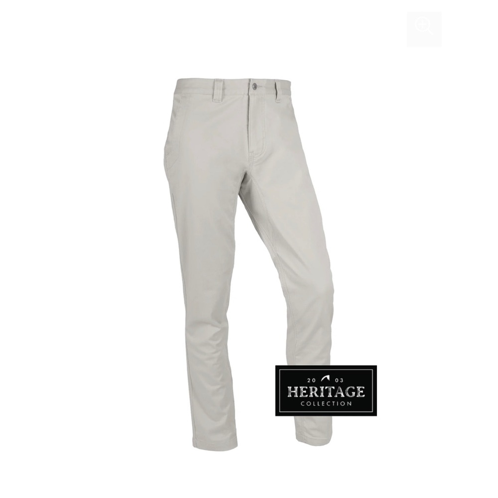 Men’s Mountain Khaki Pant - Stone - Broadway Fit - Size 38x32